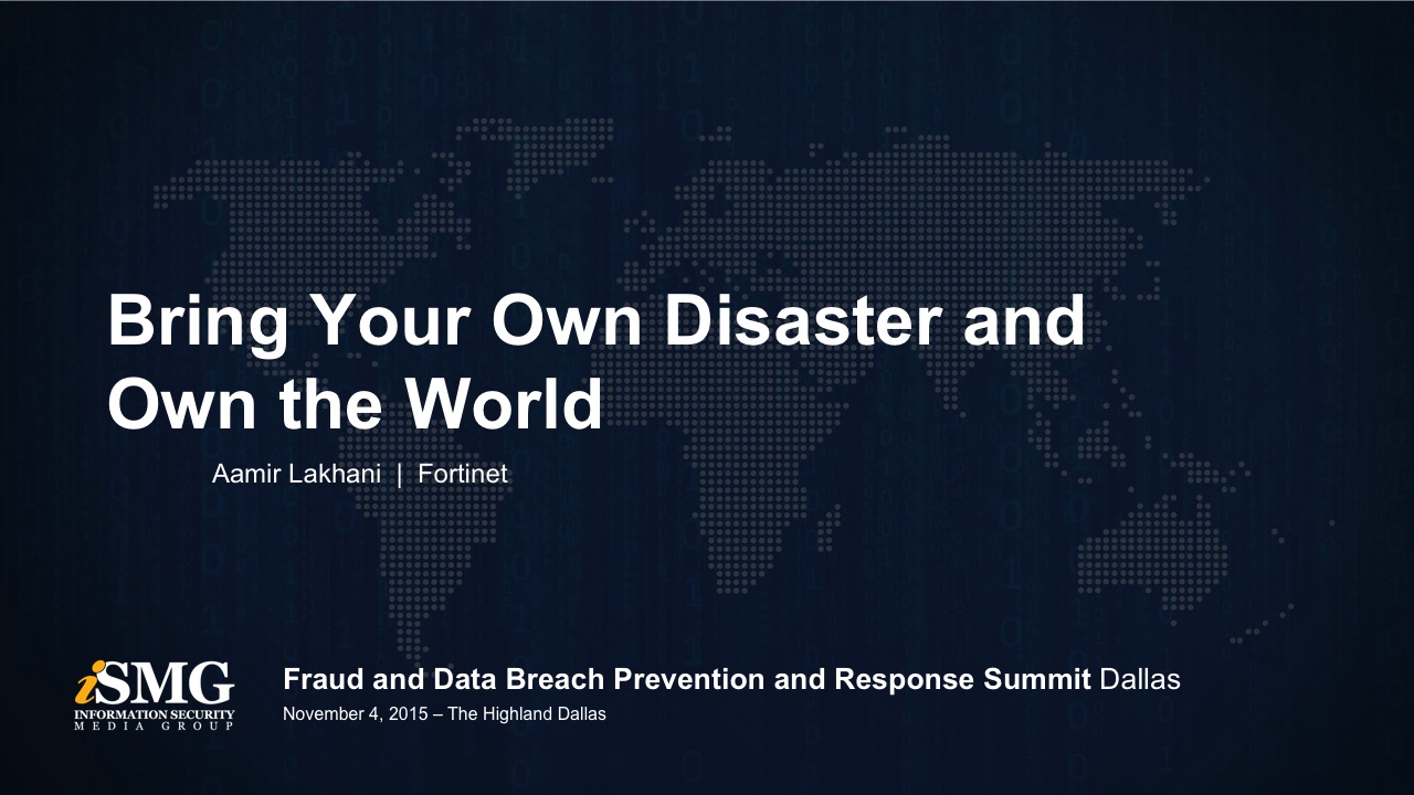 Bring Your Own Disaster and Own the World